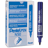 Pentel N50 Blauw 12 pack