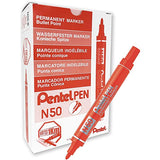 Pentel N50 Rood
